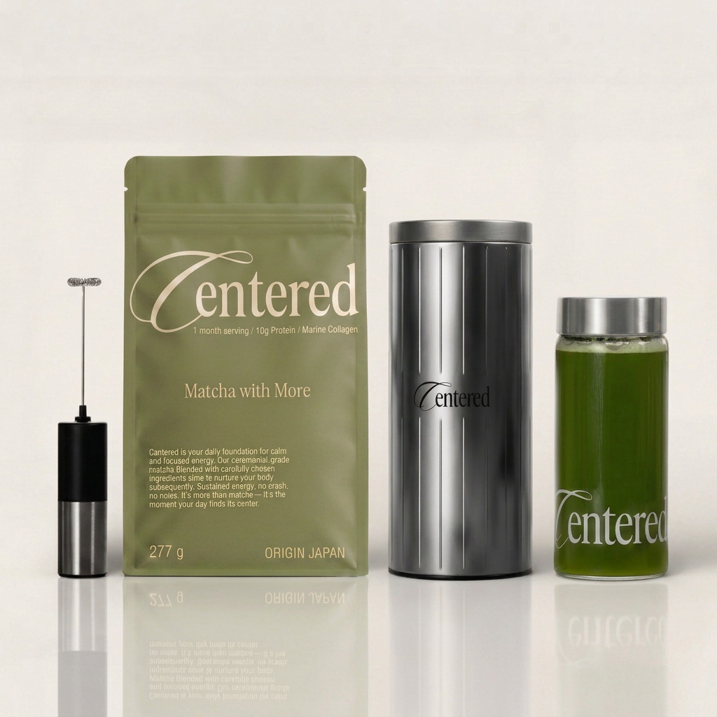 Centered Matcha with Collagen — starter set